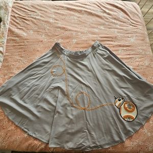 Her Universe 2XL Star Wars BB8 poodle skirt